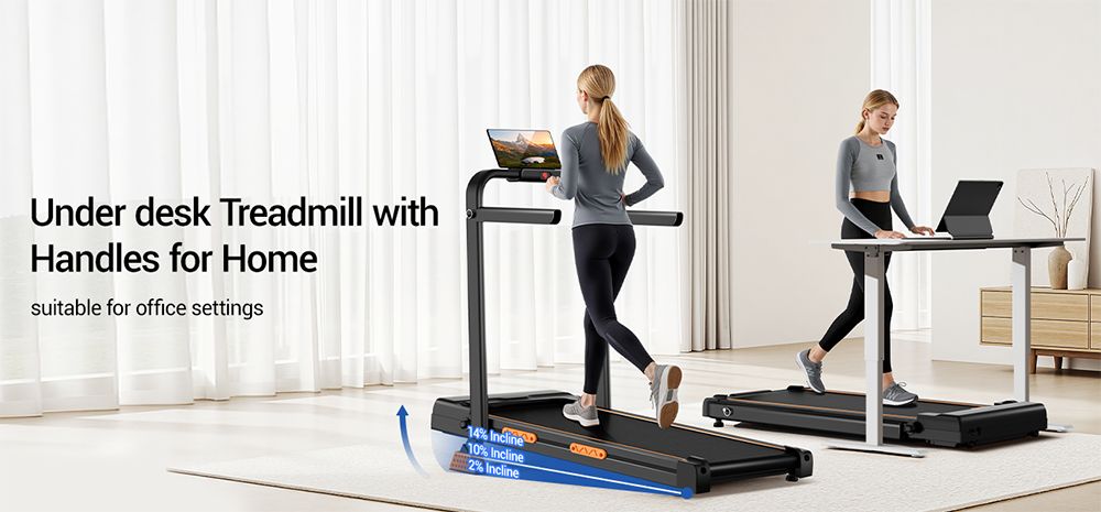 ROBORE X5F Foldable Treadmill with 14% Incline  2 5HP Quiet Motor  10km/h Max Speed  150kg Load  3-Level Incline  LED Display