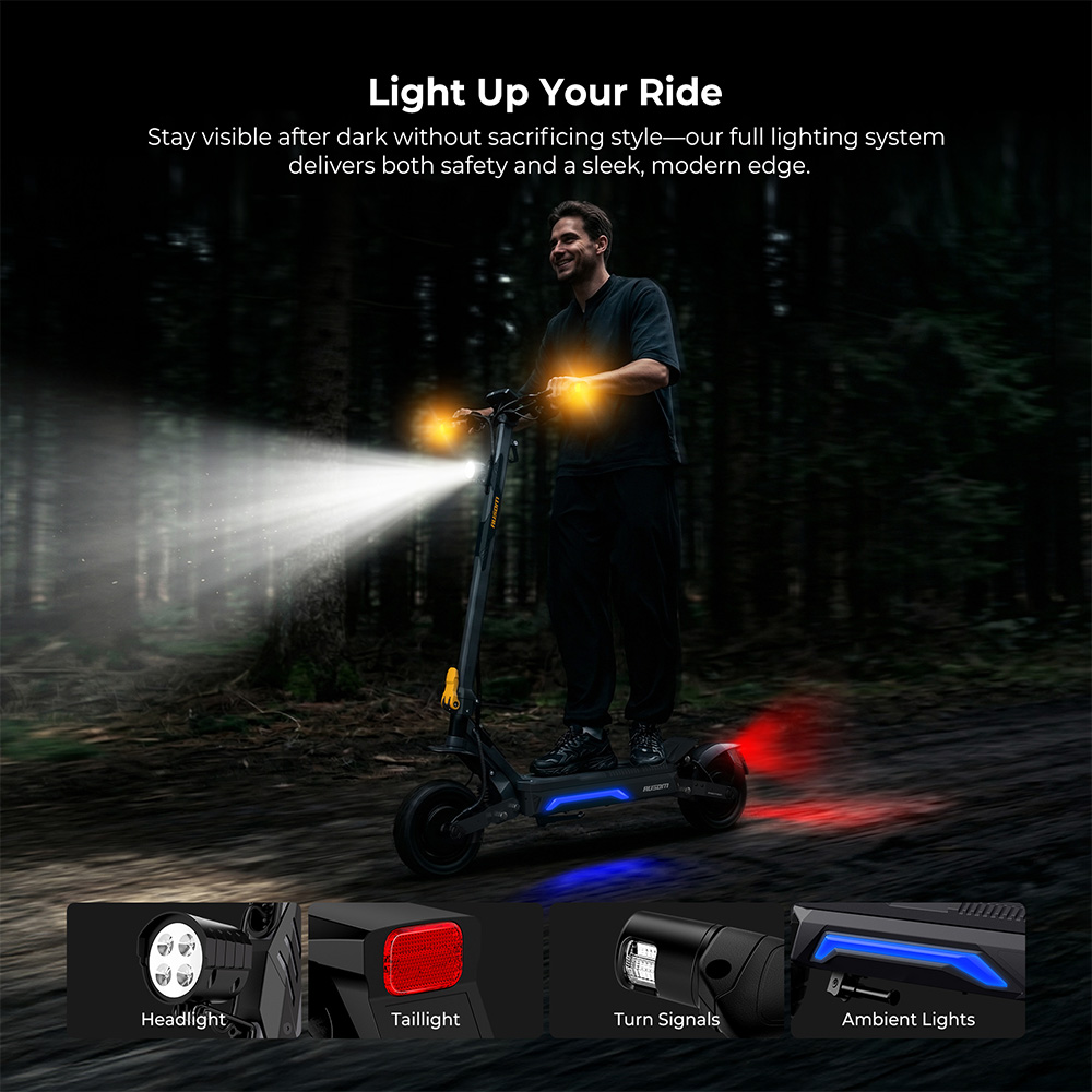 Ausom Gosoul 2 Dual Motor Electric Scooter 2200W 48V 13 5Ah-EU Plug
