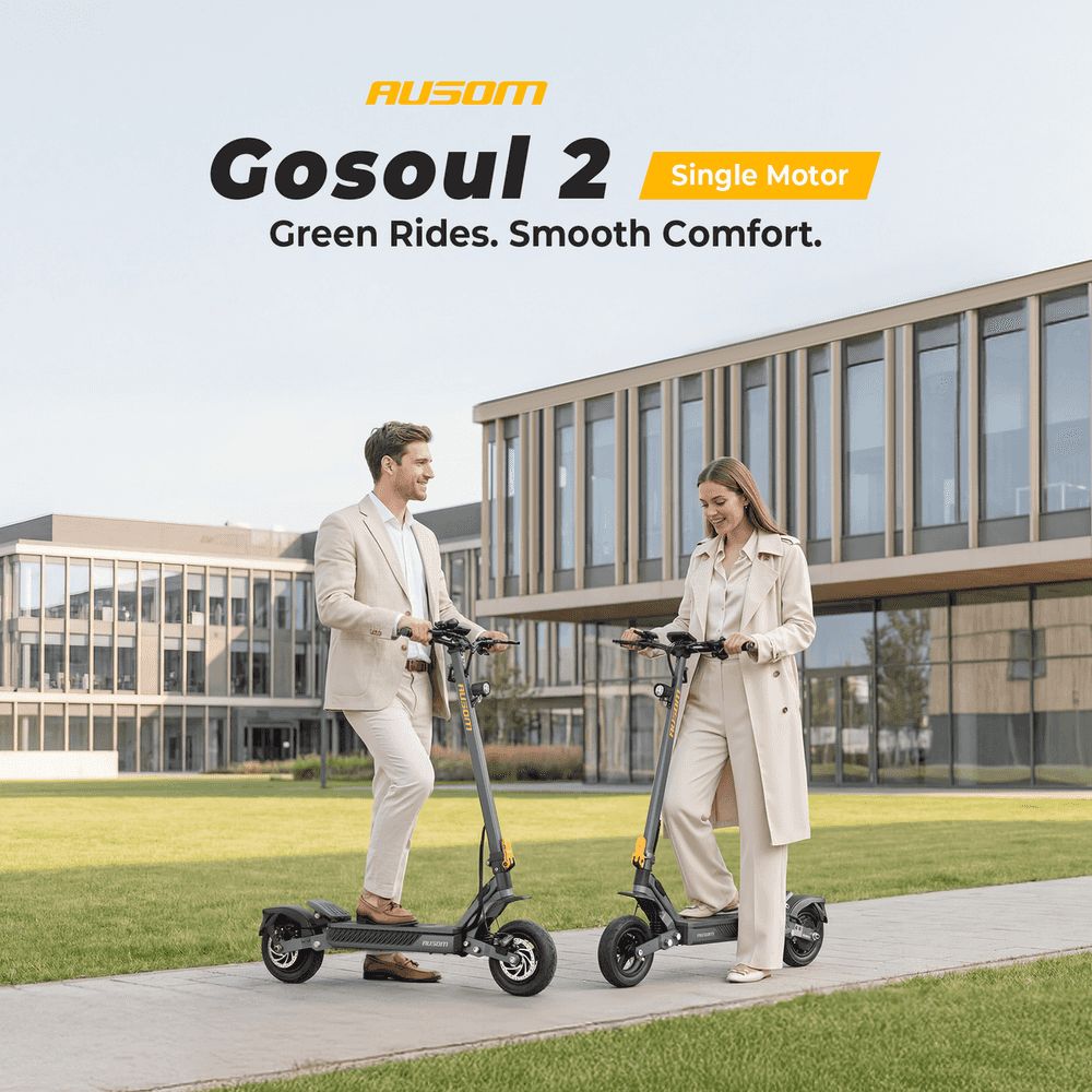 Ausom Gosoul 2 EU-Plug 48V 13Ah E-Scooter