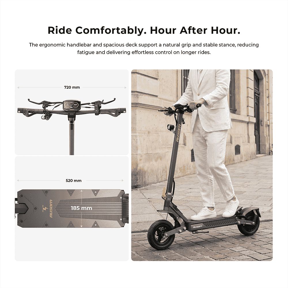 Ausom Gosoul 2 EU-Plug 48V 13Ah E-Scooter