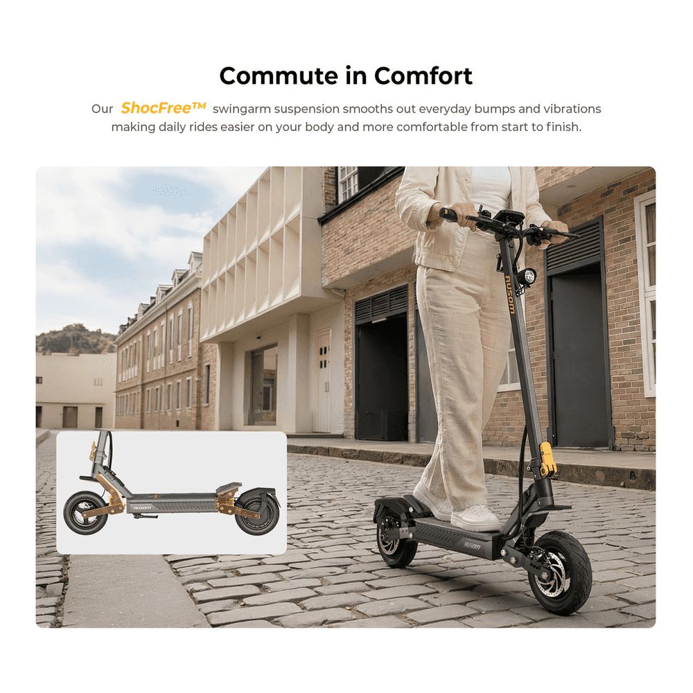 Ausom Gosoul 2 EU-Plug 48V 13Ah E-Scooter