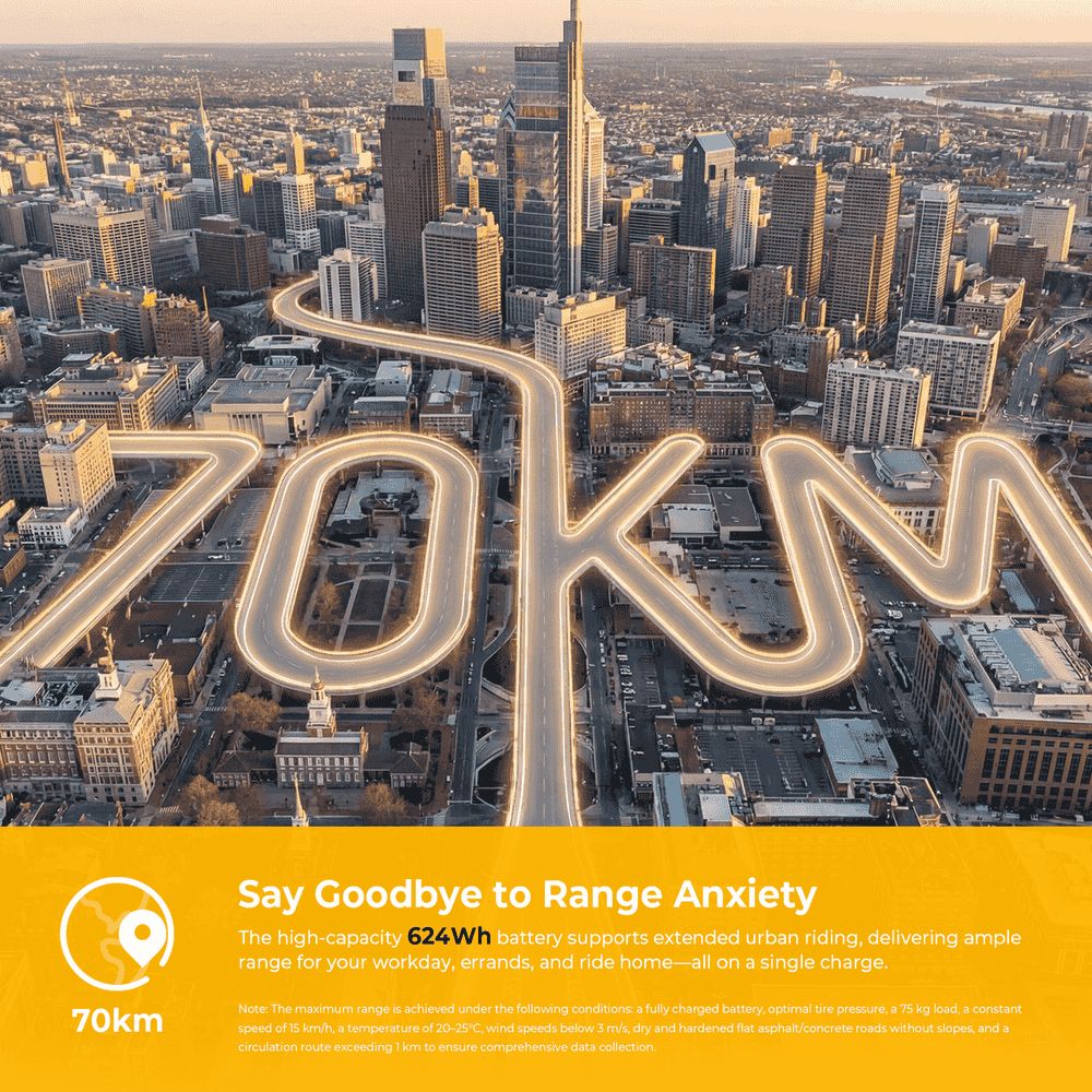 Ausom Gosoul 2 EU-Plug 48V 13Ah E-Scooter