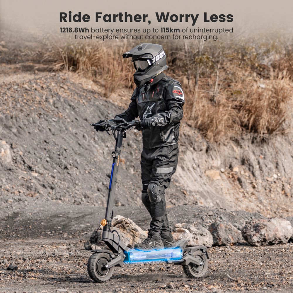 Ausom DT2 Pro 52V 23 4Ah E-Scooter-EU-Plug