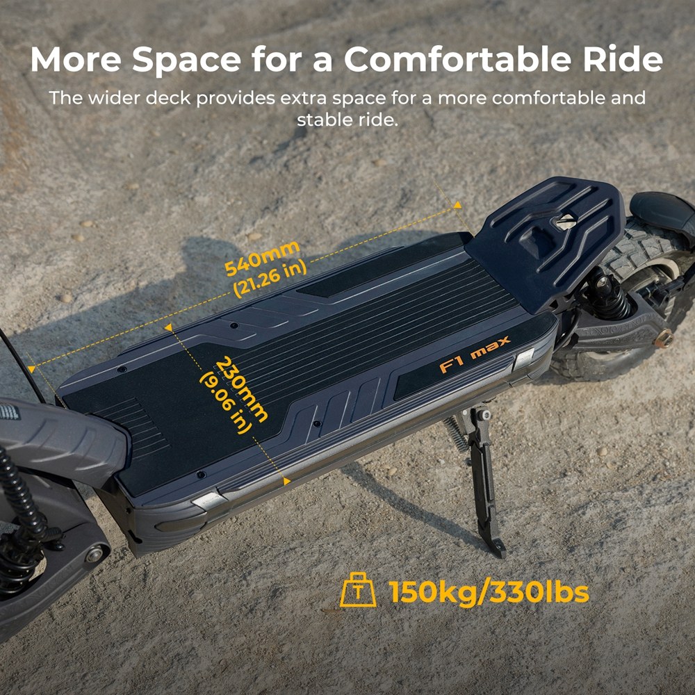 Ausom F1 Max 60V 20 8Ah E-Scooter-EU-Plug