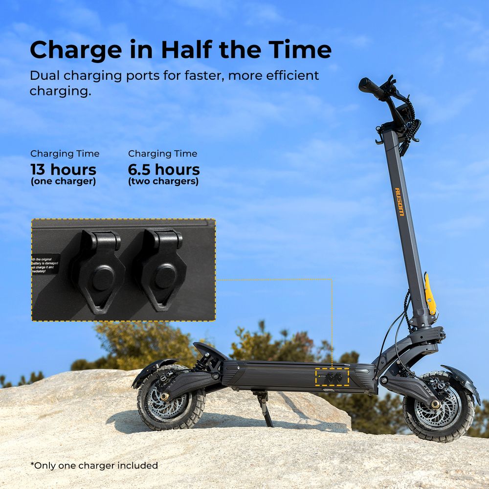Ausom F1 Max 60V 20 8Ah E-Scooter-EU-Plug