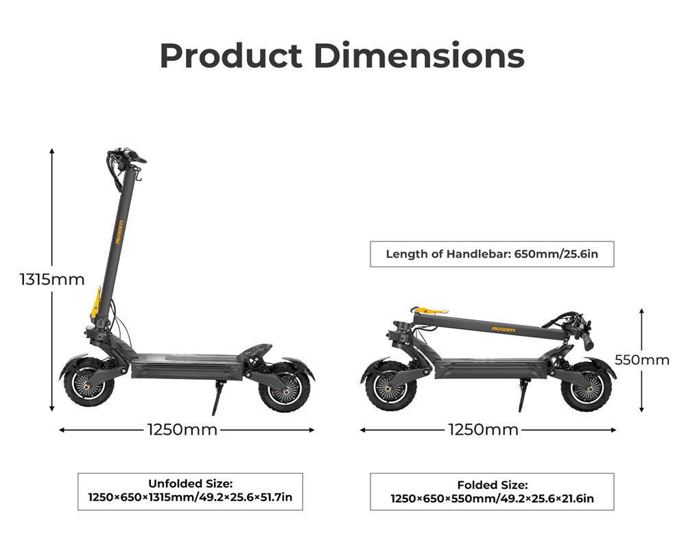 Ausom F1 Max 60V 20 8Ah E-Scooter-EU-Plug