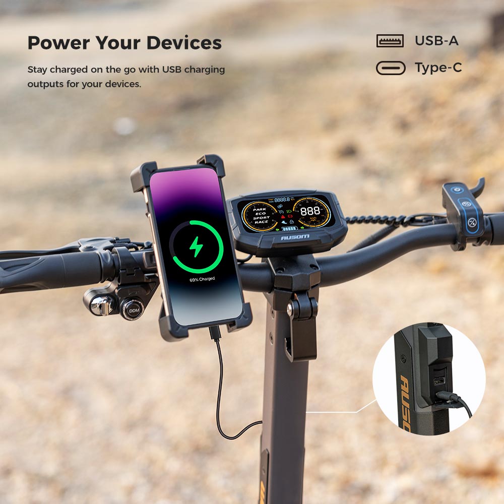 Ausom L2 Max Dual Motor 48V 20 8Ah E-Scooter-EU-Plug