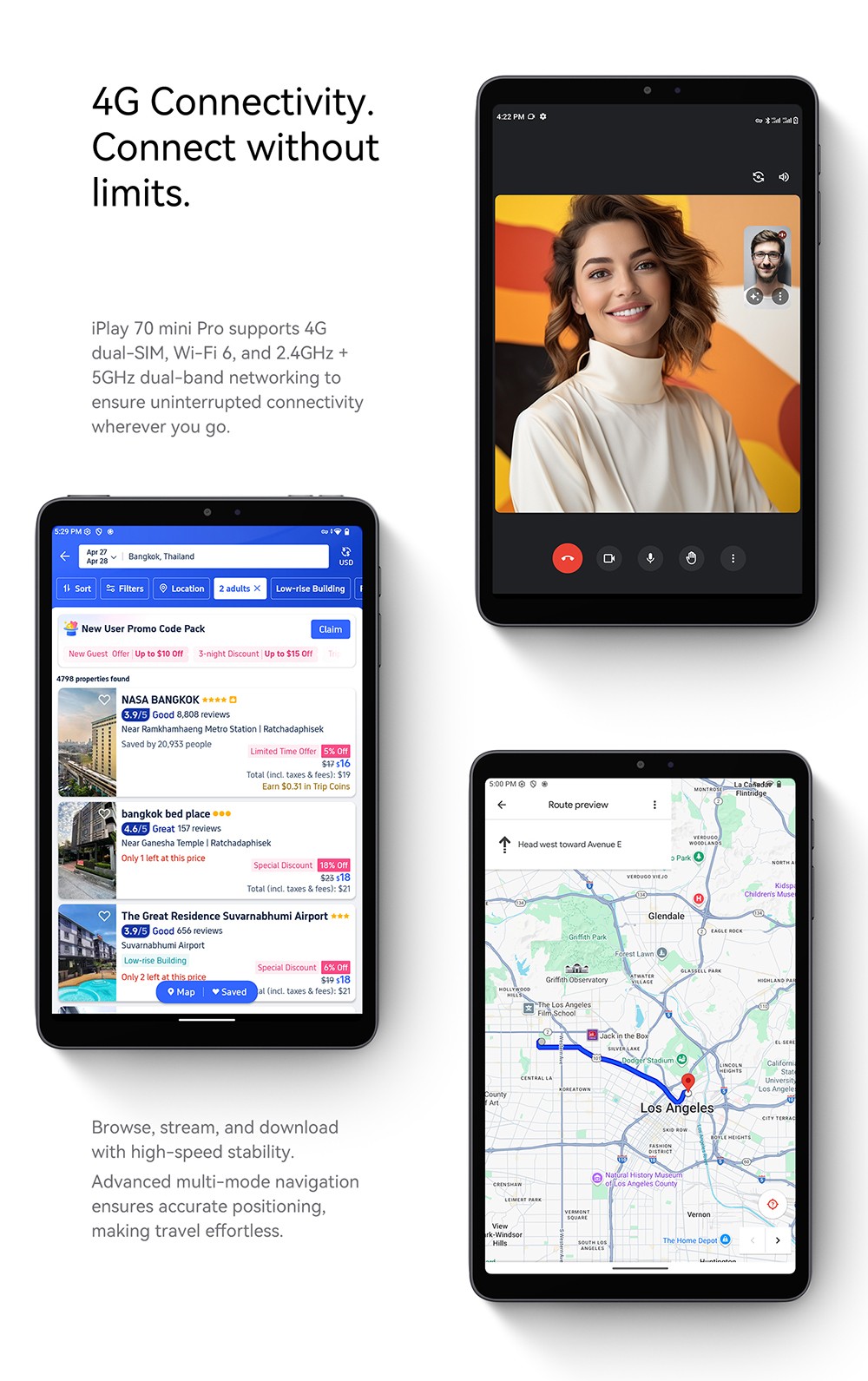 ALLDOCUBE iPlay 70 Mini Pro Android 15 Tablet  8 4 inch 1200*1920 90Hz IPS Screen  MTK MT8791 8 Cores  8GB RAM 128GB ROM  13MP