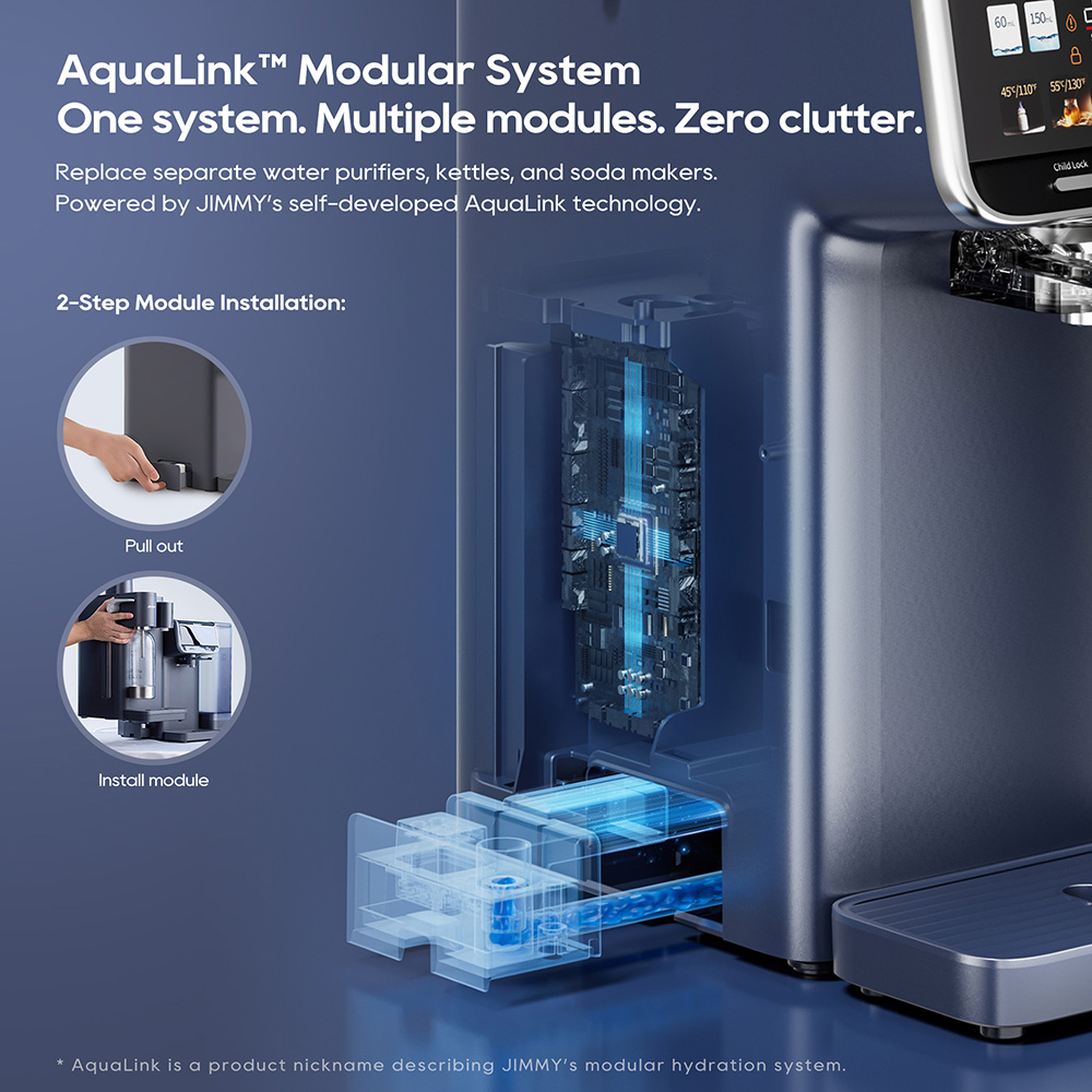JIMMY Matrix M9 Pro Countertop Reverse Osmosis Water Purifier