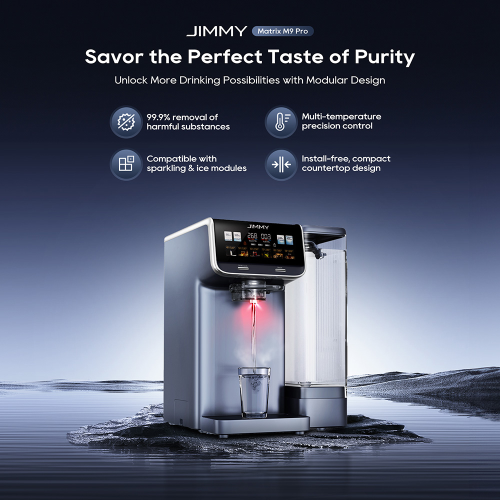 JIMMY Matrix M9 Pro Countertop Reverse Osmosis Water Purifier