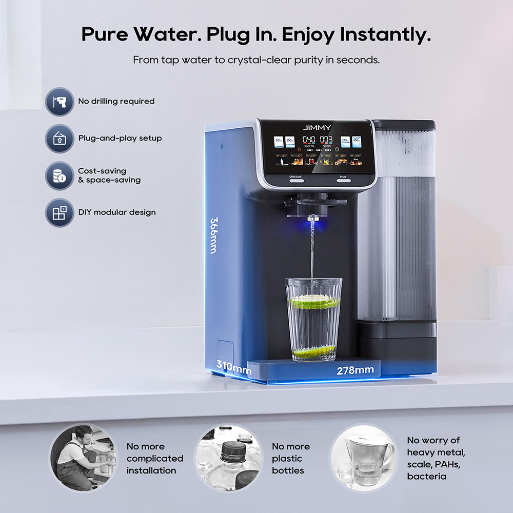 JIMMY Matrix M9 Pro Countertop Reverse Osmosis Water Purifier