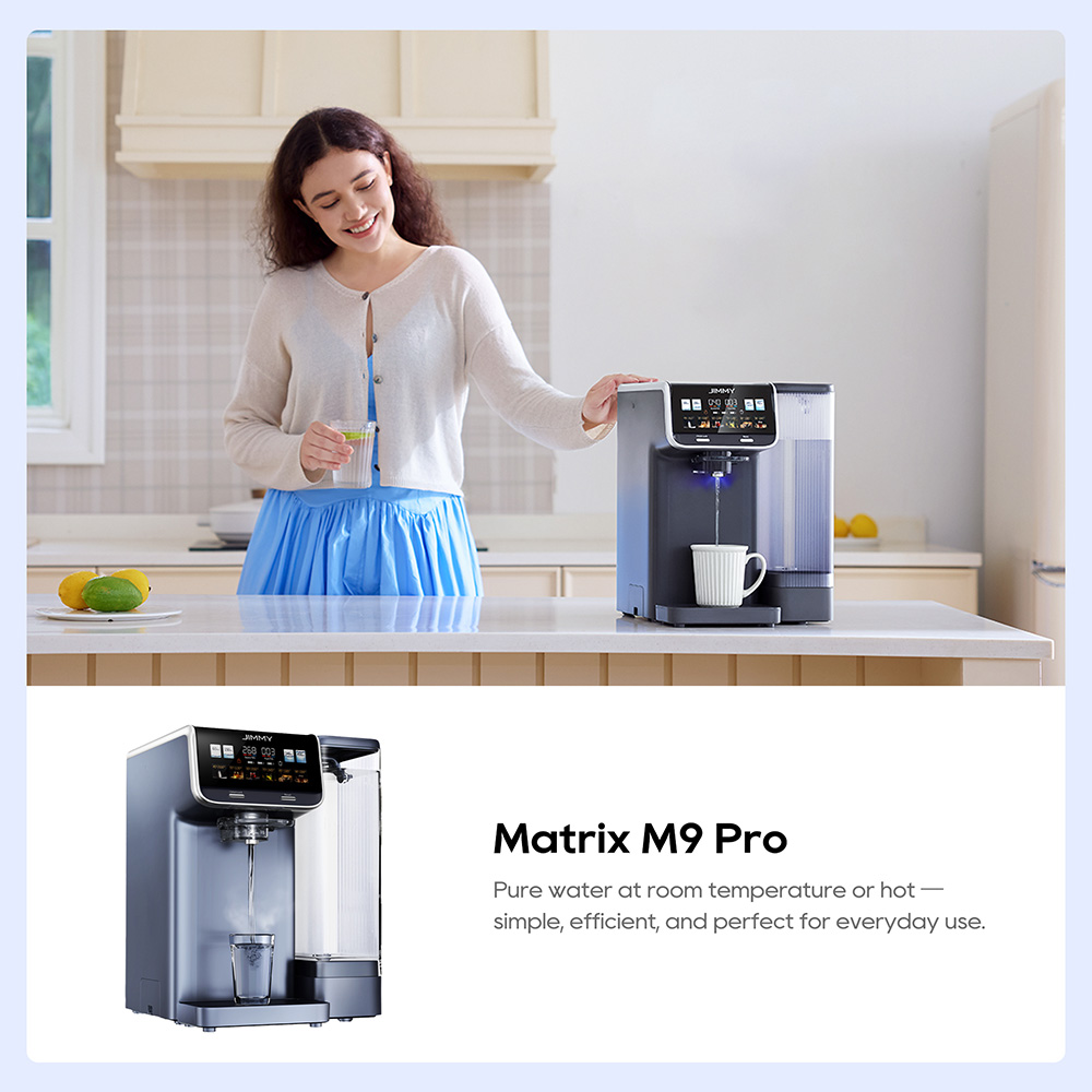 JIMMY Matrix M9 Pro Countertop Reverse Osmosis Water Purifier