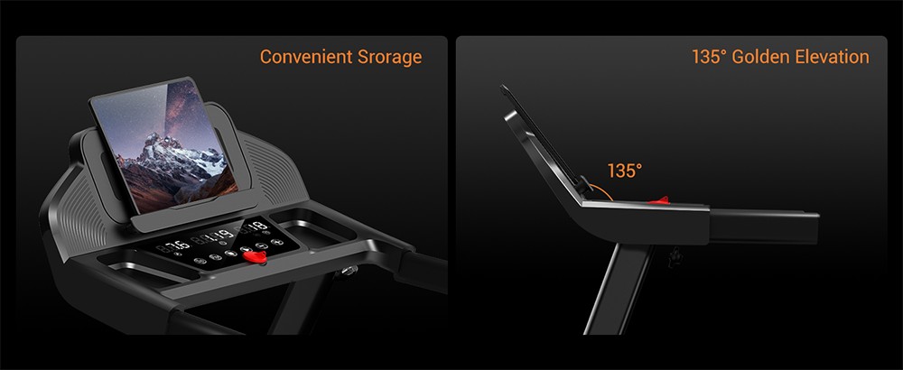 ROBORE SF20 Foldable Home Treadmill with 15% Incline  12km/h Speed  136kg Max Load  3 0HP Quiet Brushless Motor  97×40cm Runni