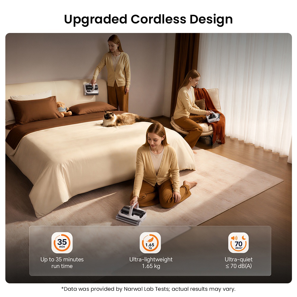 Narwal U50 Smart Bed Mattress vacuum cleaner 450W 15Kpa