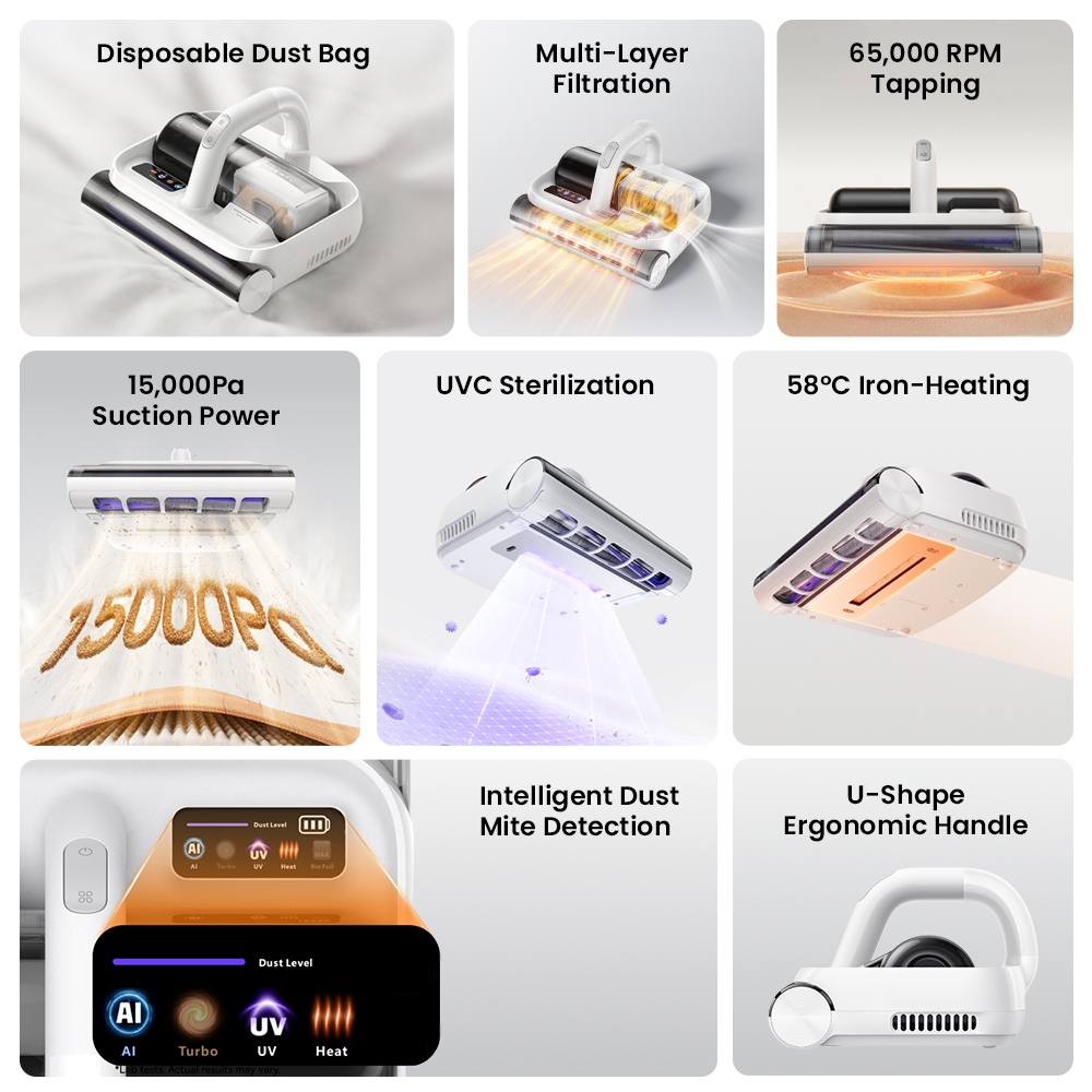 Narwal U50 Smart Bed Mattress vacuum cleaner 450W 15Kpa