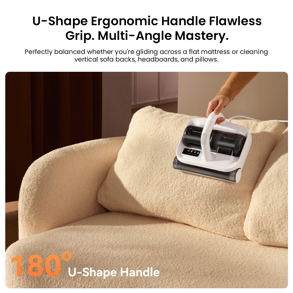 Narwal U50 Pro Smart Mattress vacuum cleaner Power 150W Suction 16KPA 2000mAh Working time 37min