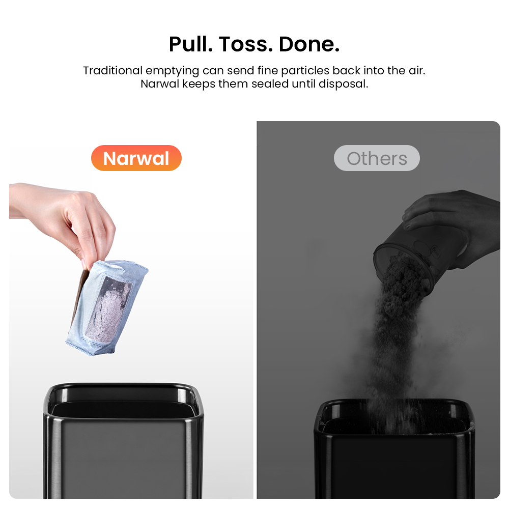 Narwal U50 Pro Smart Mattress vacuum cleaner Power 150W Suction 16KPA 2000mAh Working time 37min