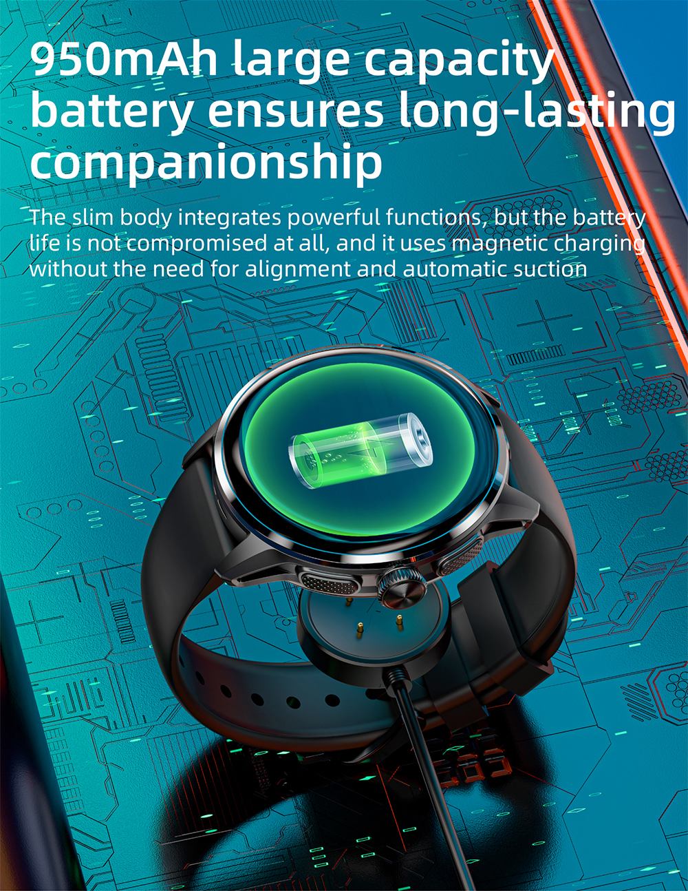 LOKMAT APPLLP 3 Smartwatch, 1,6-Zoll-AMOLED-HD-Display, SIM-Karten-Unterst&uuml;tzung, 3GB+32GB Speicher, GPS- und WiFi-Konnektivit&auml;t, Android-Smartwatch, Gesundheits&uuml;berwachung und Fitness-Tracker - Schwarz