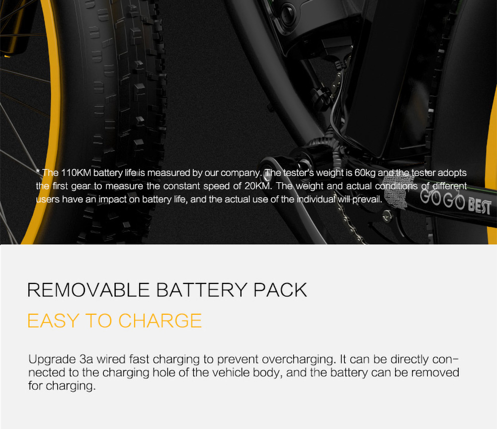 GOGOBEST GF600 Electric Bike 48V 13Ah Battery 1000W Motor 26x4 0 inch Fat Tire Aluminum Alloy Frame Shimano 7-speed