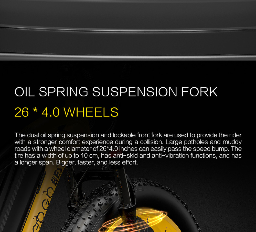 GOGOBEST GF600 Electric Bike 48V 13Ah Battery 1000W Motor 26x4 0 inch Fat Tire Aluminum Alloy Frame Shimano 7-speed