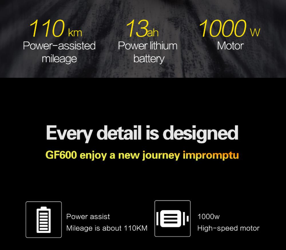 GOGOBEST GF600 Electric Bike 48V 13Ah Battery 1000W Motor 26x4 0 inch Fat Tire Aluminum Alloy Frame Shimano 7-speed