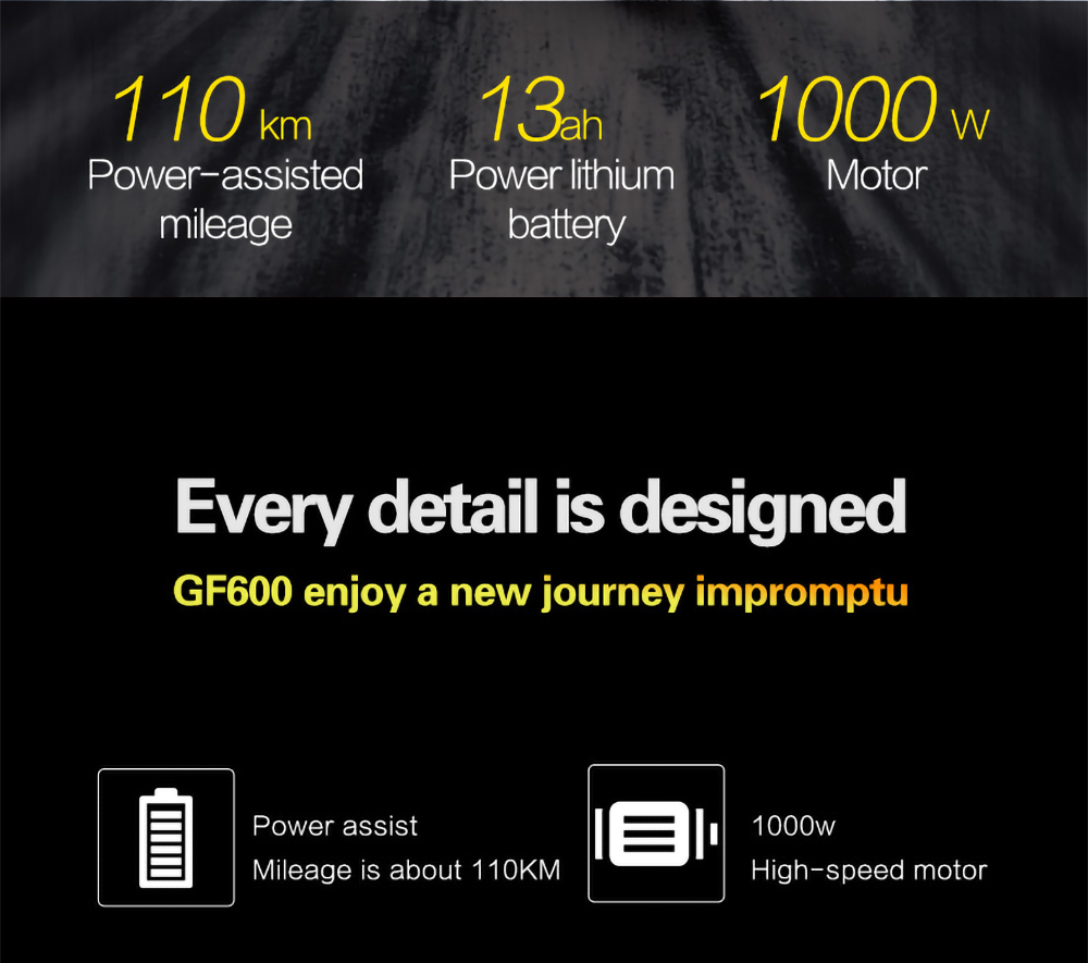 GOGOBEST GF600 Electric Bike 48V 13Ah Battery 1000W Motor 26x4 0 inch Fat Tire Aluminum Alloy Frame Shimano 7-speed