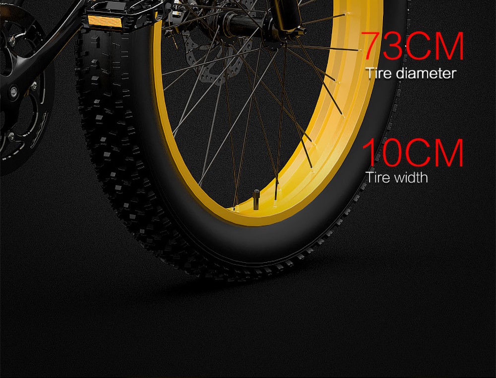 GOGOBEST GF600 Electric Bike 48V 13Ah Battery 1000W Motor 26x4 0 inch Fat Tire Aluminum Alloy Frame Shimano 7-speed